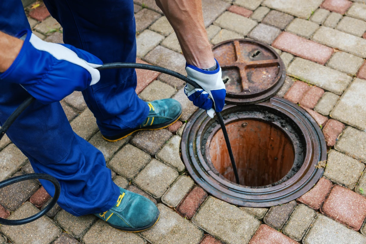 Drain cleaning by Handy Bay Plumbing