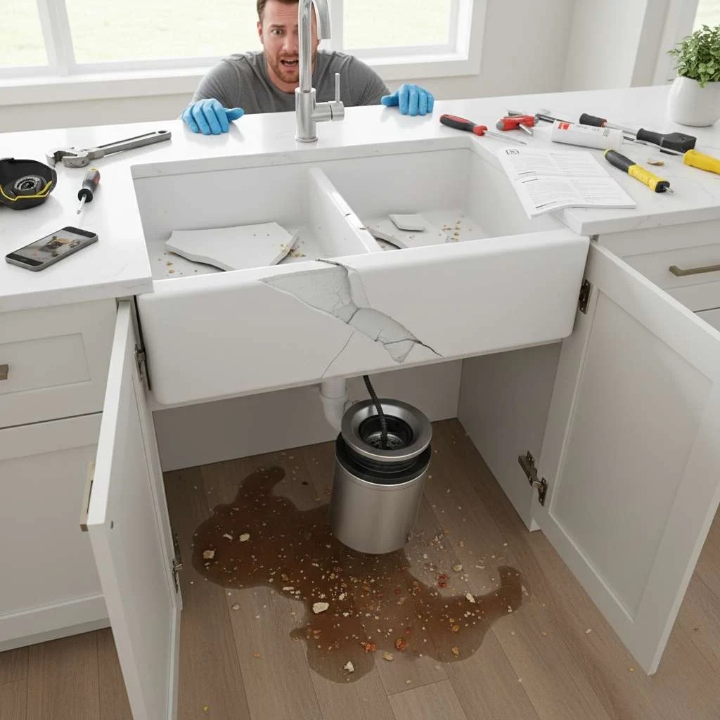 Can DIY Garbage Disposal Replacement Damage Your Sink