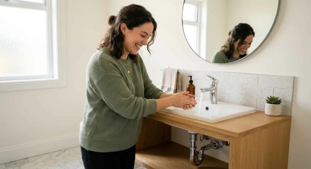 Repaired plumbing system after emergency service in Redwood City