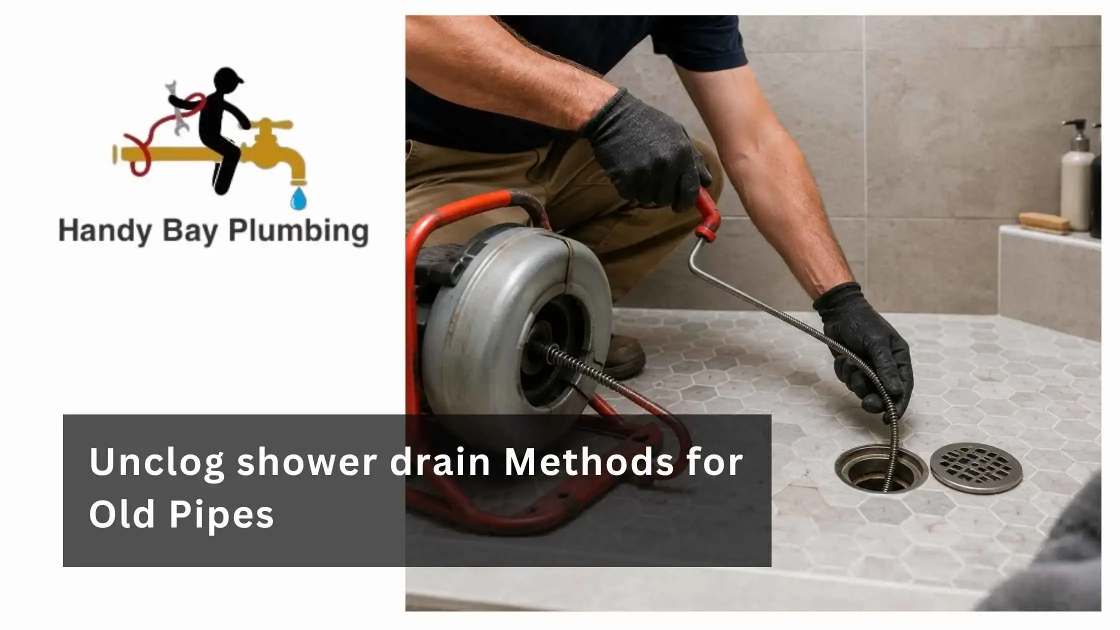 Unclog shower drain Methods for Old Pipes