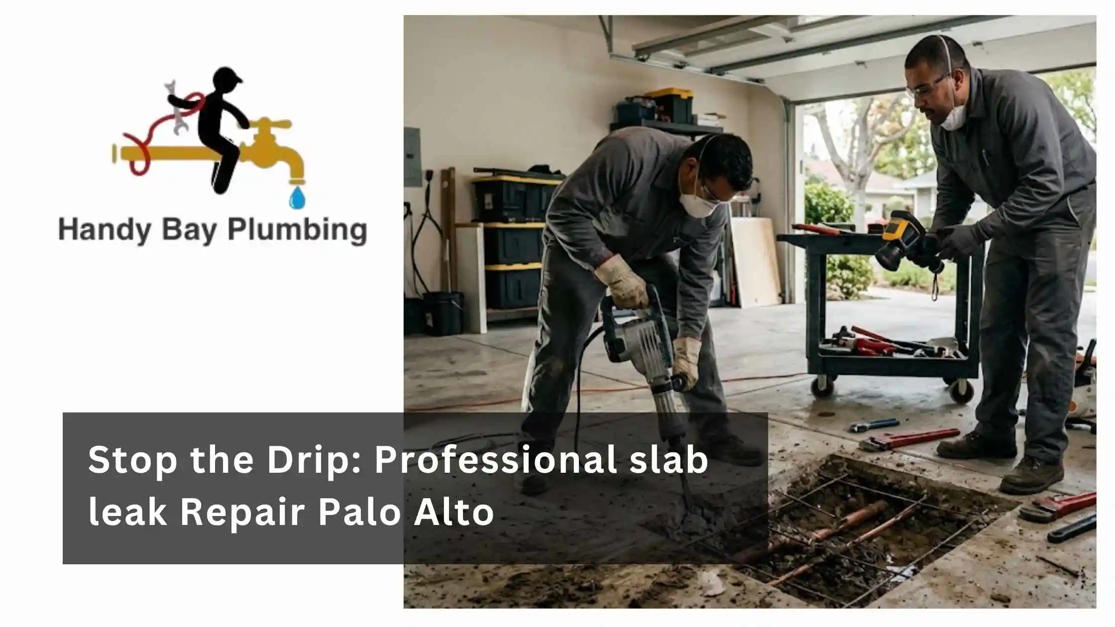 Stop the Drip Professional slab leak Repair Palo Alto
